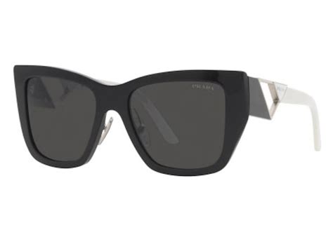 Prada PR 21YS Black/Dark Grey One Size 